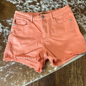 Judy blue shorts M/peach